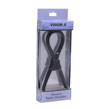 Vigor II Cock and Ball Ties and Frenum Electro Stimulator  E-Stim Penis Toy