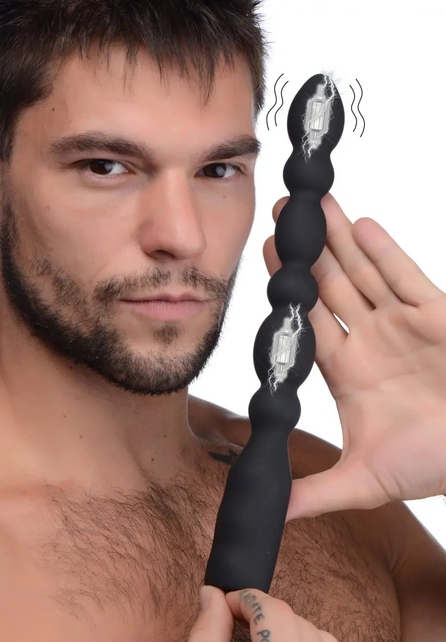 Viper Anal Beads Silicone Dual Motor Vibrator  Vibrating Toys