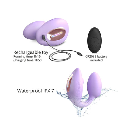 WONDERLOVER - VIVA MAUVE  Vibrators