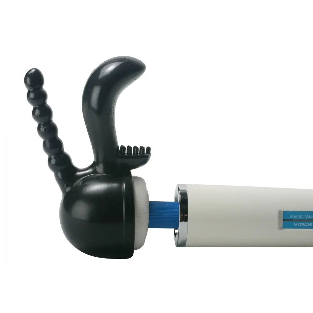 Wand Essentials 3Teez Wand Attachment- Black  Wand Attachment