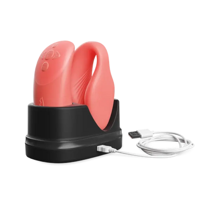 We-Vibe Chorus Couples Vibrator - Crave Coral Sex Toy for Couples  Vibrators