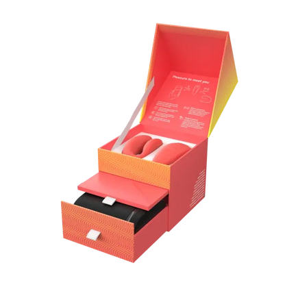 We-Vibe Chorus Couples Vibrator - Crave Coral Sex Toy for Couples  Vibrators