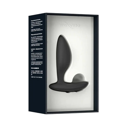We-Vibe Ditto+ Vibrating Anal Plug - Satin Black  Vibrating Anal Sex Toy