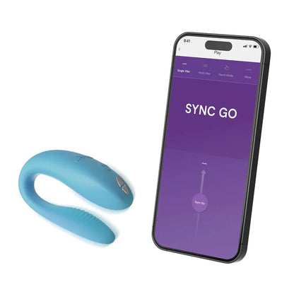 We-Vibe Sync Go Couples Bluetooth Vibrator with Travel Case  Couples Sex Toy
