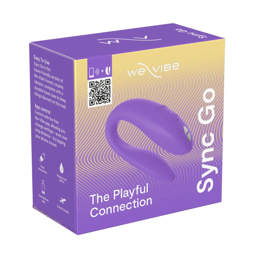 We-Vibe Sync Go Couples Sex Toy Light Purple  Couples Sex Toy