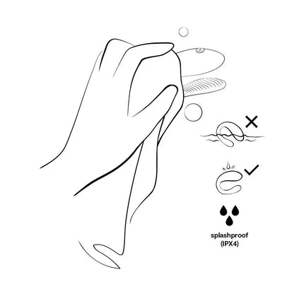 We-Vibe Sync Lite - Bluetooth Sex Toy for Couples Aqua  Couples Sex Toy