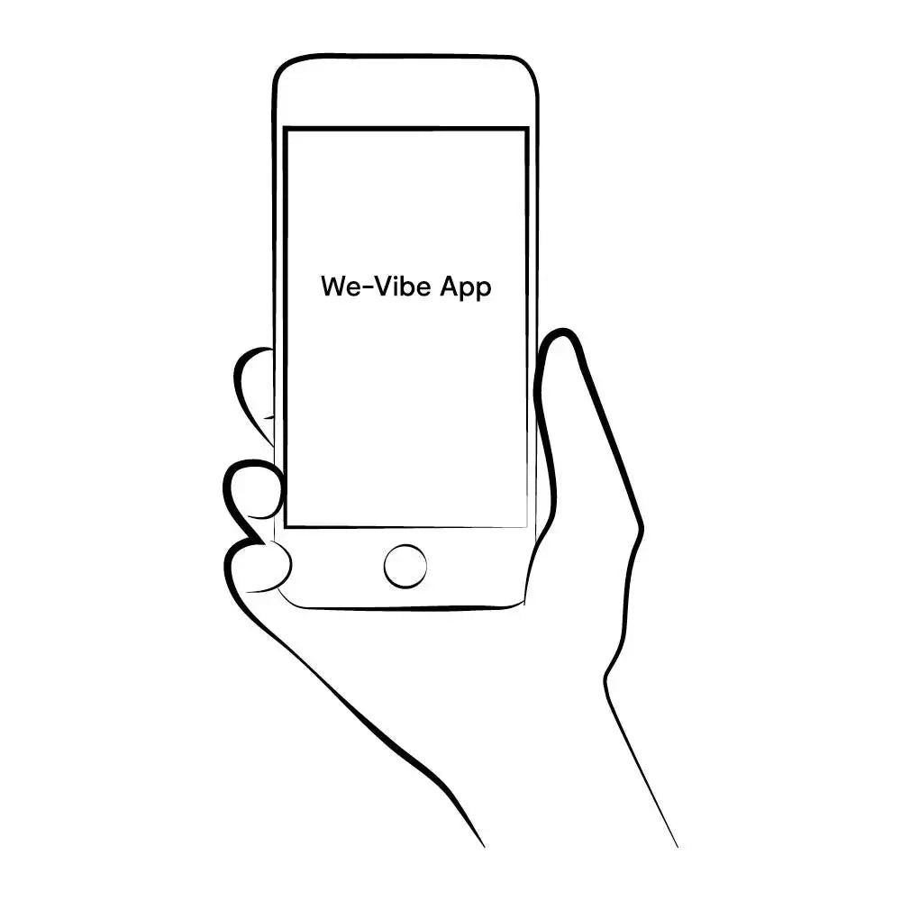 We-Vibe Sync Lite - Bluetooth Sex Toy for Couples Aqua  Couples Sex Toy