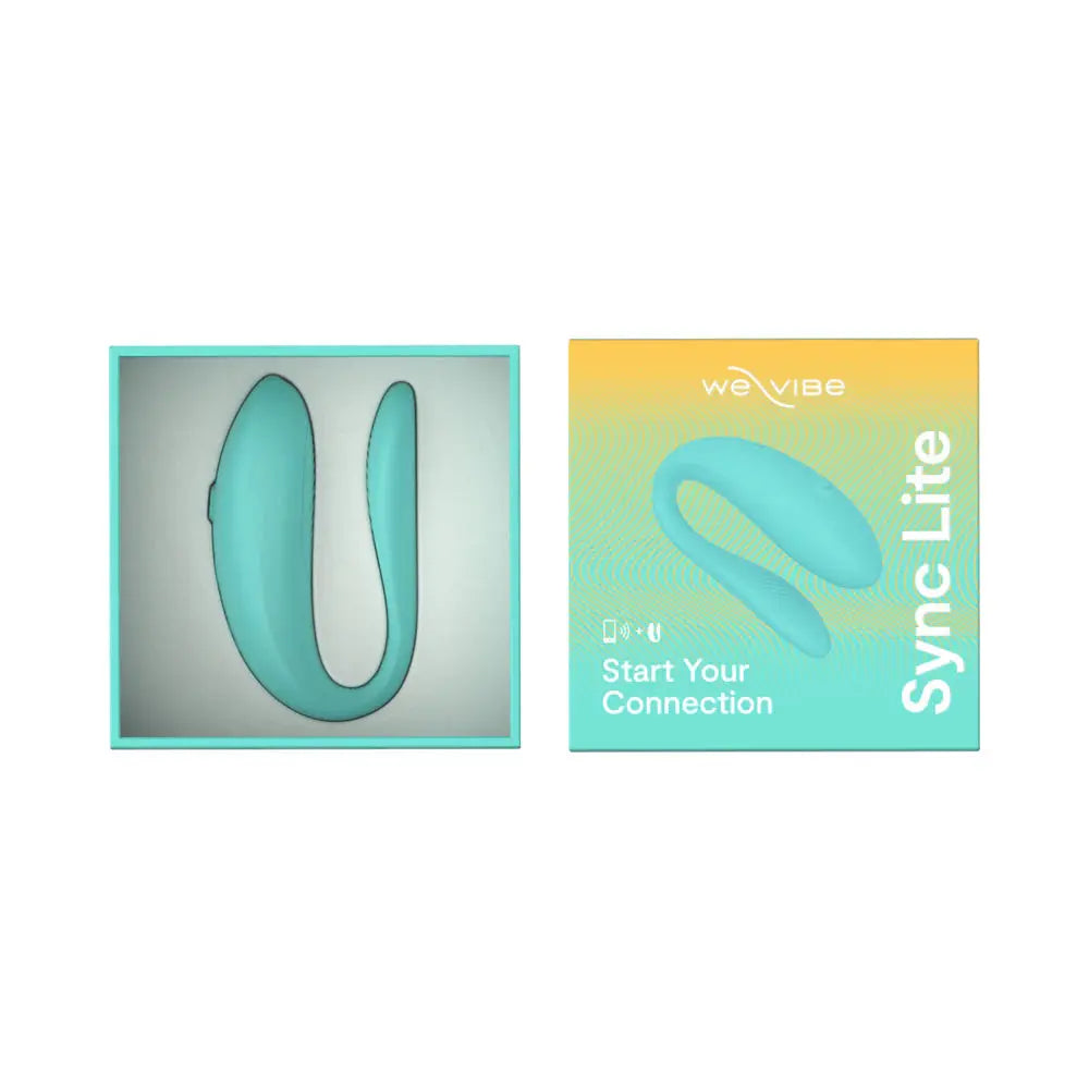 We-Vibe Sync Lite - Bluetooth Sex Toy for Couples Aqua  Couples Sex Toy