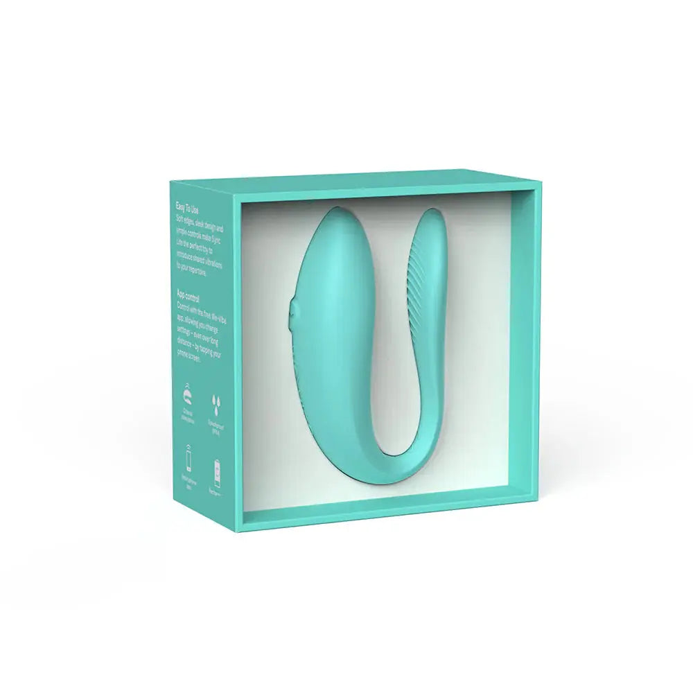We-Vibe Sync Lite - Bluetooth Sex Toy for Couples Aqua  Couples Sex Toy