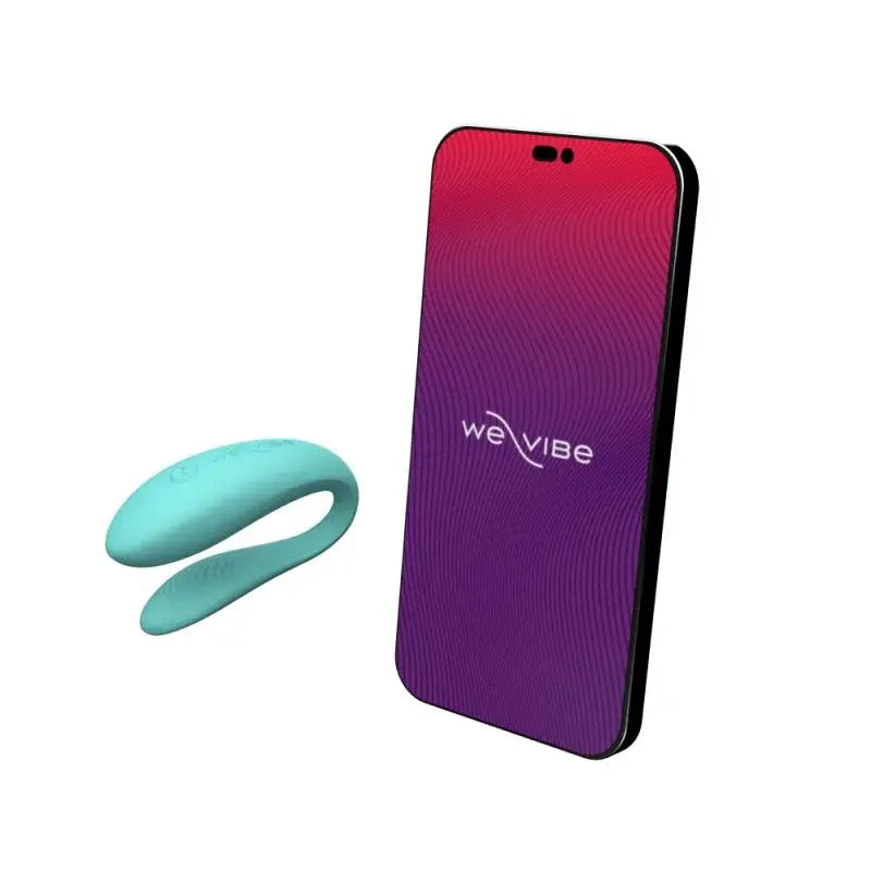 We-Vibe Sync Lite Sex Toy for Couples Aqua  Vibrators