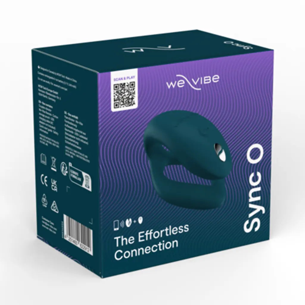 We-Vibe Sync O Sex Toy for Couples Green Velvet  Vibrators