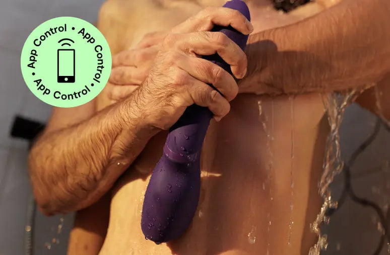 We-Vibe Wand 2 Purple Magic Wand Vibrator Wand Massager  Wand Vibrator