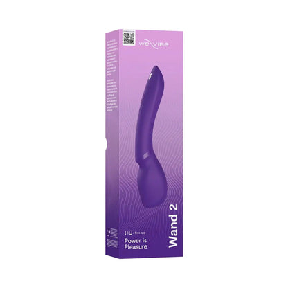 We-Vibe Wand 2 Purple Magic Wand Vibrator Wand Massager  Wand Vibrator