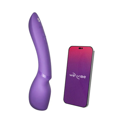 We-Vibe Wand 2 Purple Magic Wand Vibrator Wand Massager  Wand Vibrator