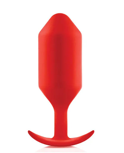 Weighted Butt Plug SNUG PLUG 6 | RED Advanced Butt Plug Sex Toy  Anal