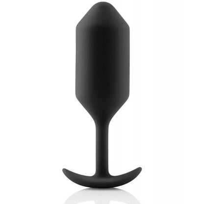 Weighted Butt Plug Sex Toy SNUG PLUG 3 | BLACK  Anal