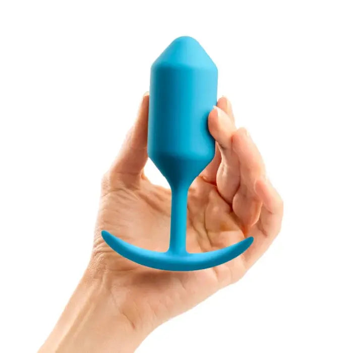 Weighted Butt Plug Sex Toy SNUG PLUG 3 | TEAL  Anal