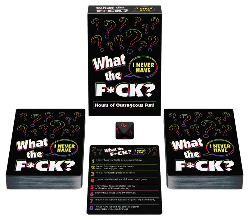 What The F*ck I Never Have Game  Games - Adult Party Games