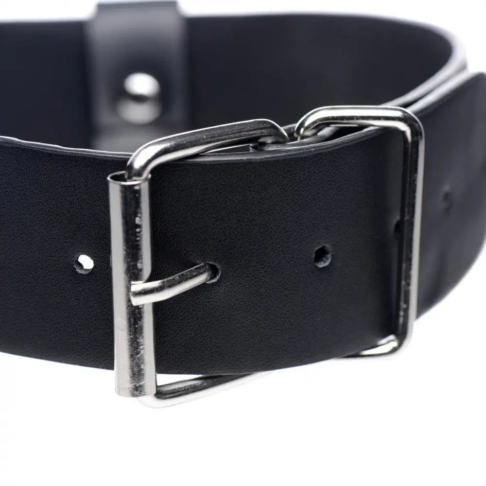 Wide Collar with O-ring BDSM Bondage Collar  Collars and Leads