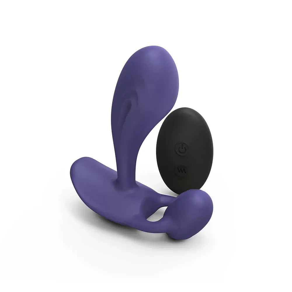 Witty Rechargeable Remote-Controlled Silicone Prostate Vibrator  Vibrating Anal Sex Toy