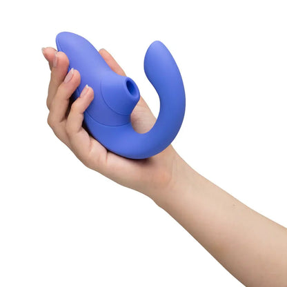Womanizer Blend Rabbit Sex Toy - Vibrant Blue  Rabbit Vibrators
