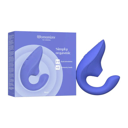 Womanizer Blend Rabbit Sex Toy - Vibrant Blue  Rabbit Vibrators
