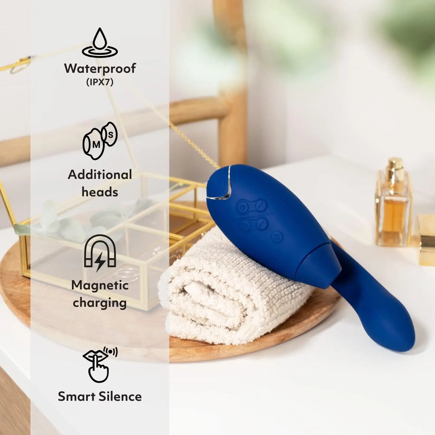 Womanizer Duo 2 Premium Rabbit Toy - Blueberry  Rabbit Vibrators