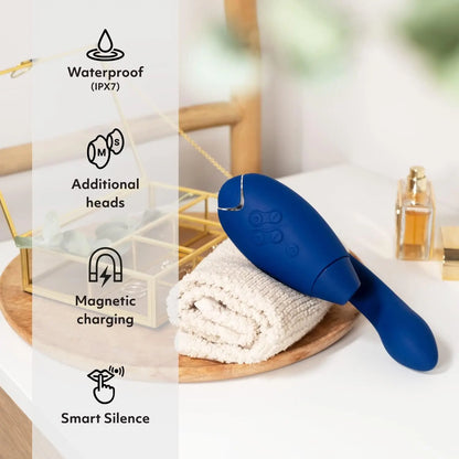 Womanizer Duo 2 Premium Rabbit Toy - Blueberry  Rabbit Vibrators