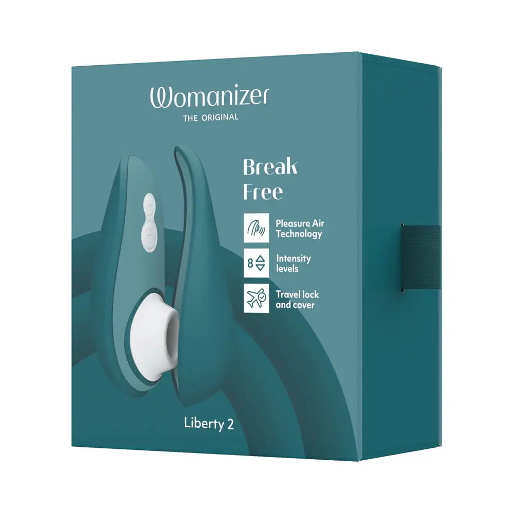 Womanizer Liberty 2 Vibrator Sex Toy for Women - Dark Petrol  Vibrators