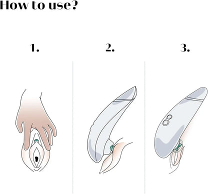 Womanizer Premium 2 Clit Suction Vibrator Sex Toy - Raspberry  Suction Vibrators