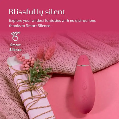 Womanizer Premium 2 Clit Suction Vibrator Sex Toy - Raspberry  Suction Vibrators