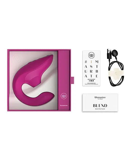 Womanizer Rabbit Vibrator Blend - Vibrant Pink  Rabbit Vibrators