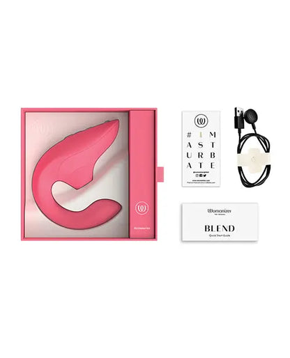 Womanizer Rabbit Vibrator Blend - Vibrant Rose  Rabbit Vibrators