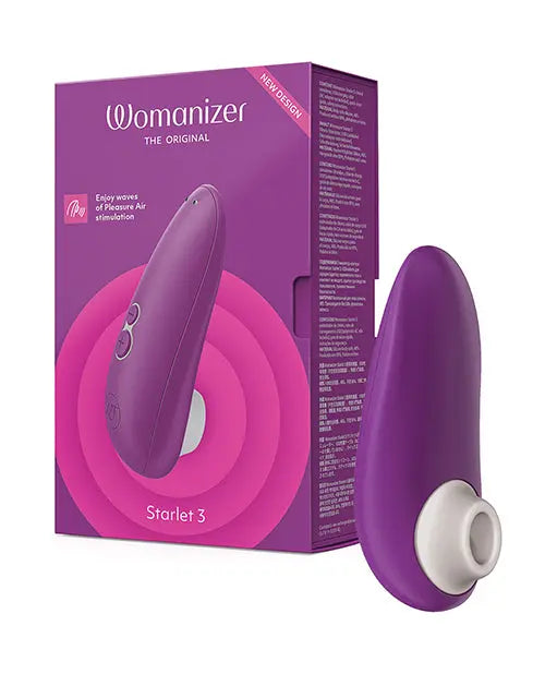 Womanizer Starlet 3 Clit Suction Vibrator Sex Toy - Violet  Suction Vibrators