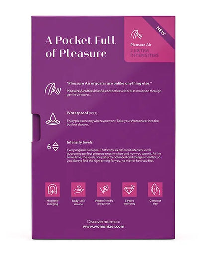 Womanizer Starlet 3 Clit Suction Vibrator Sex Toy - Violet  Suction Vibrators