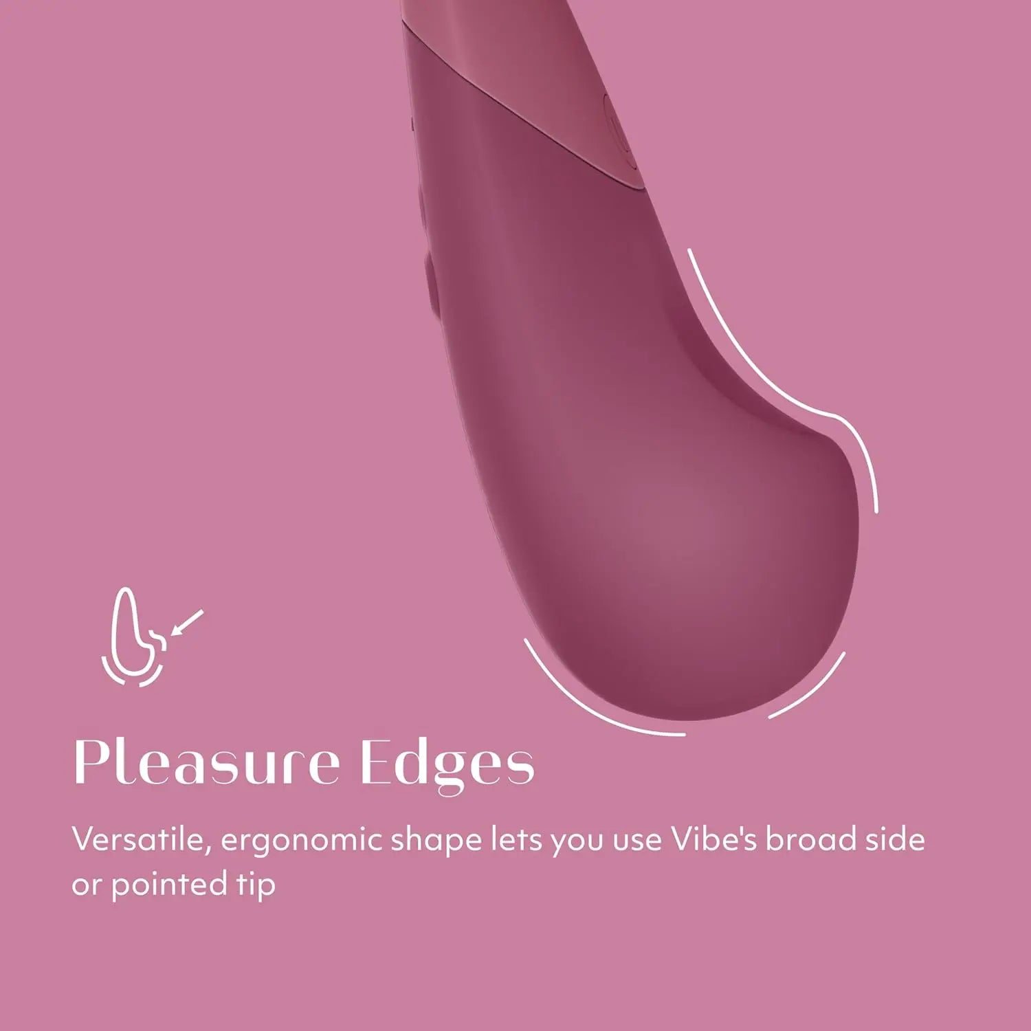 Womanizer Vibe Clit Vibrator Sex Toy for Women -  Pink  Clitoral Stimulators