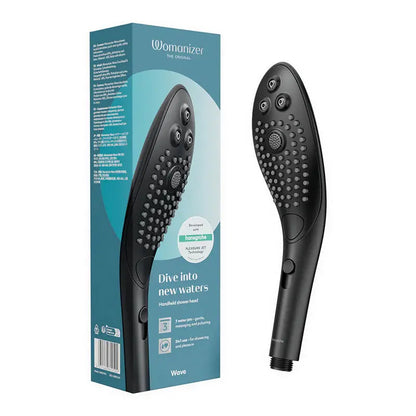 Womanizer Wave Shower Head Masturbator Black  Vibrators