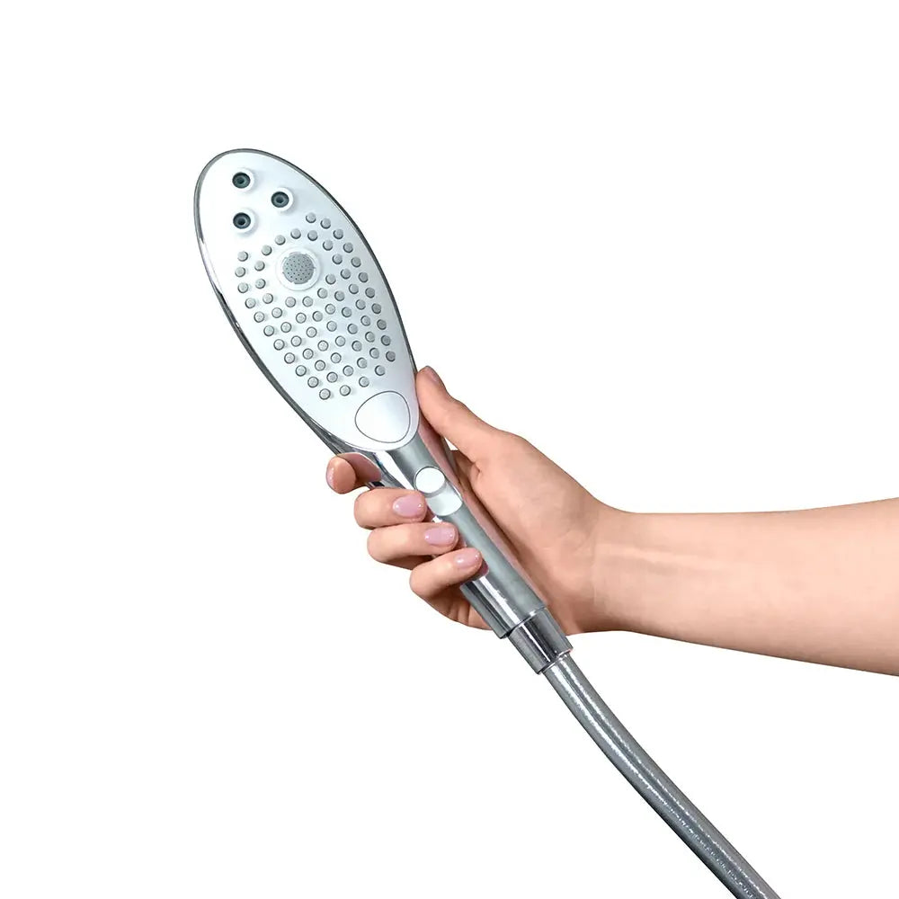 Womanizer Wave Shower Head Personal Massager - Shower Masturbator Chrome  Clitoral Stimulators