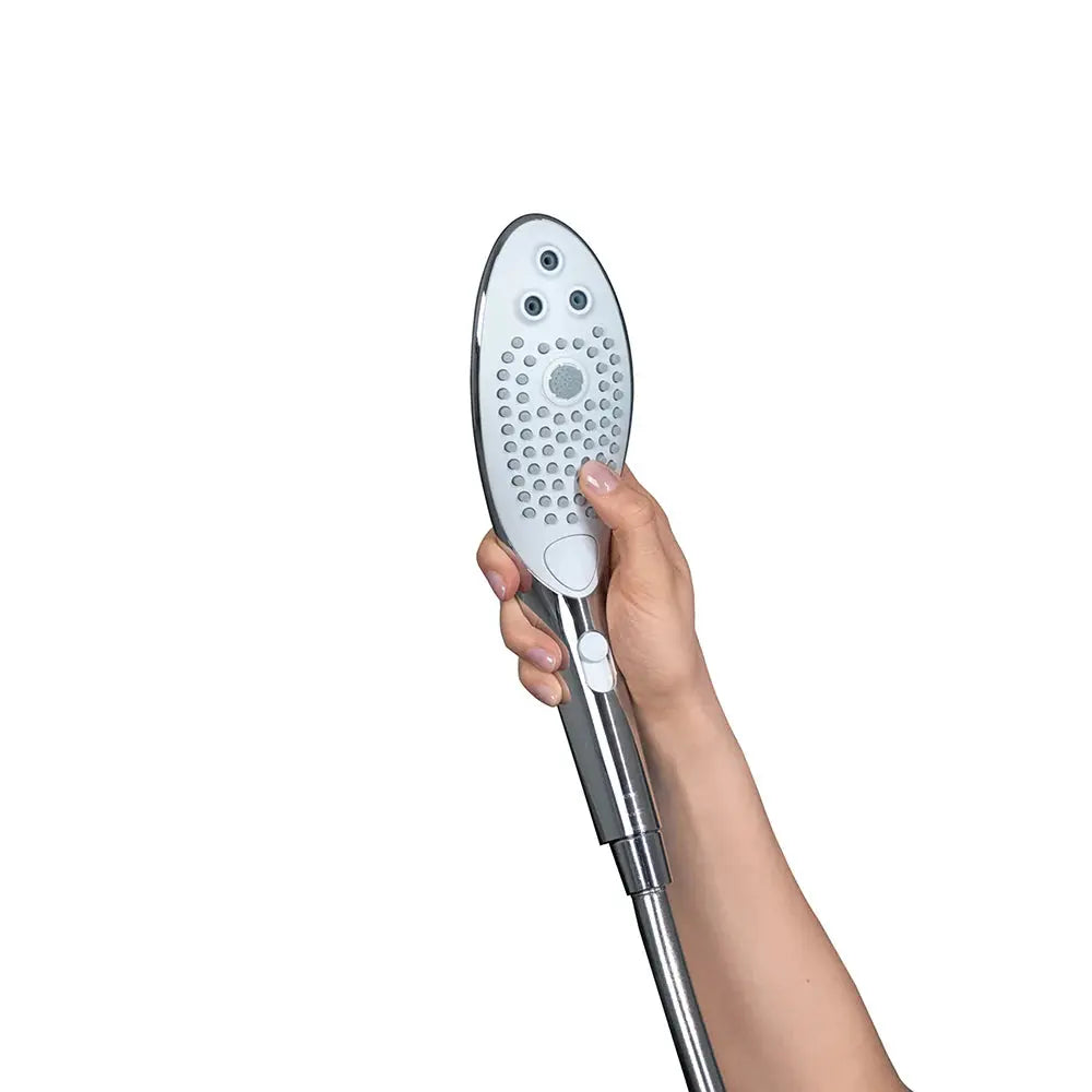 Womanizer Wave Shower Head Personal Massager - Shower Masturbator Chrome  Clitoral Stimulators