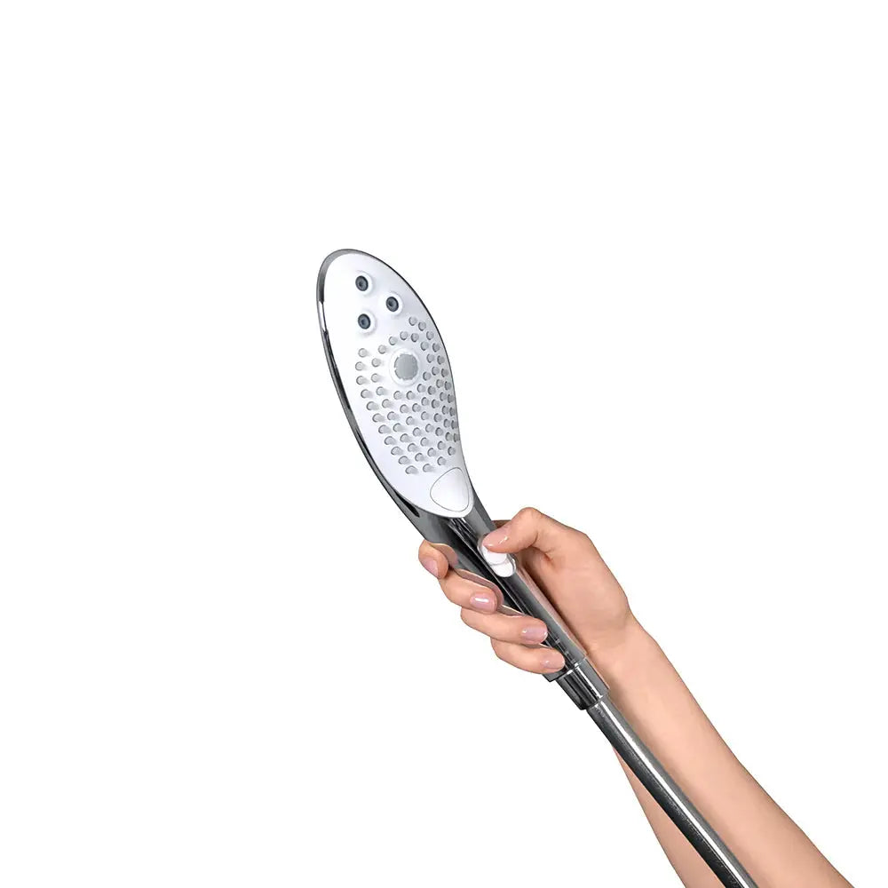 Womanizer Wave Shower Head Personal Massager - Shower Masturbator Chrome  Clitoral Stimulators