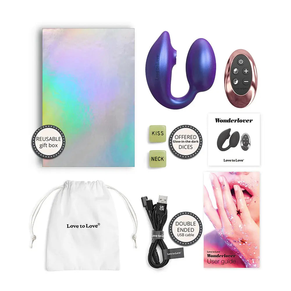 Wonderlover Flapping Clitoral and G-Spot Vibrator Sex Toy with Remote Control  Rabbit Vibrators