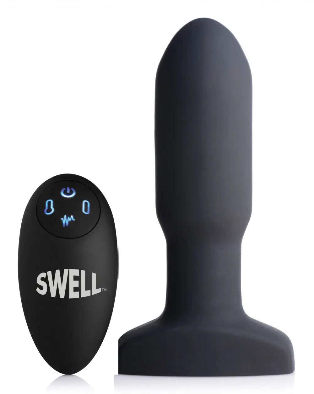 Worlds First Remote Control Silicone Inflatable Vibrating Missile Anal Plug  Inflatable Toys