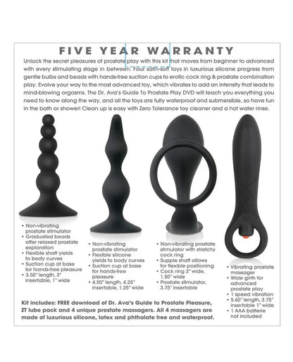 Zero Tolerance Intro To Prostate Kit Dr Avas Guide to Prostate Pleasure Download 