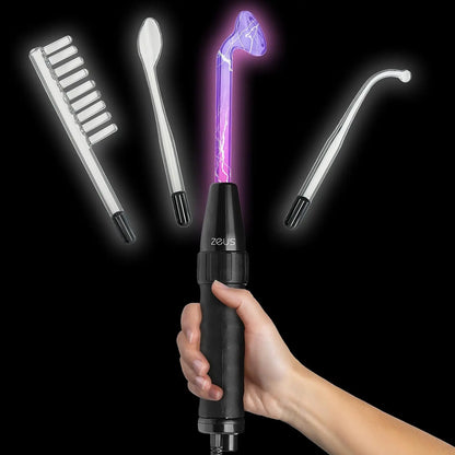 Zeus Deluxe Edition Twilight Violet Wand Kit Electrosex EStim  Electro