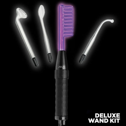 Zeus Deluxe Edition Twilight Violet Wand Kit Electrosex EStim  Electro