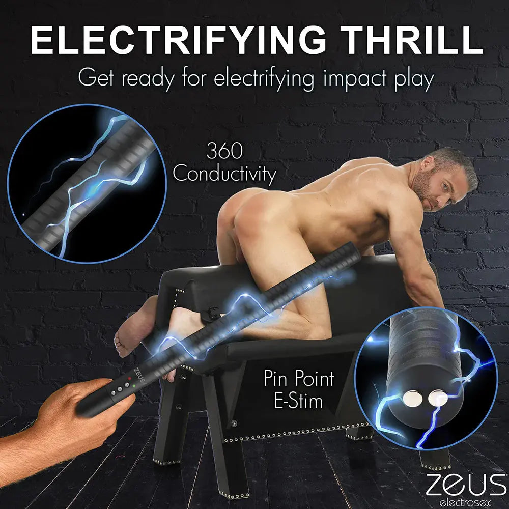 Zeus Electrosex E-Stim Baton Electrostimulation Impact Play  Electro