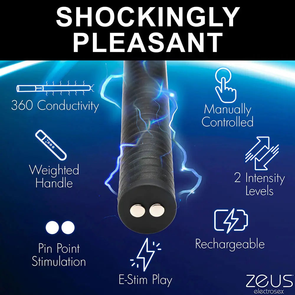 Zeus Electrosex E-Stim Baton Electrostimulation Impact Play  Electro