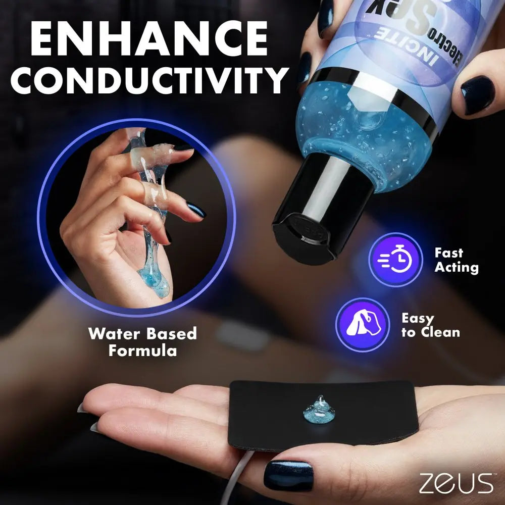 Zeus Incite Electrosex Gel - 8.5 oz  Electrosex Gel