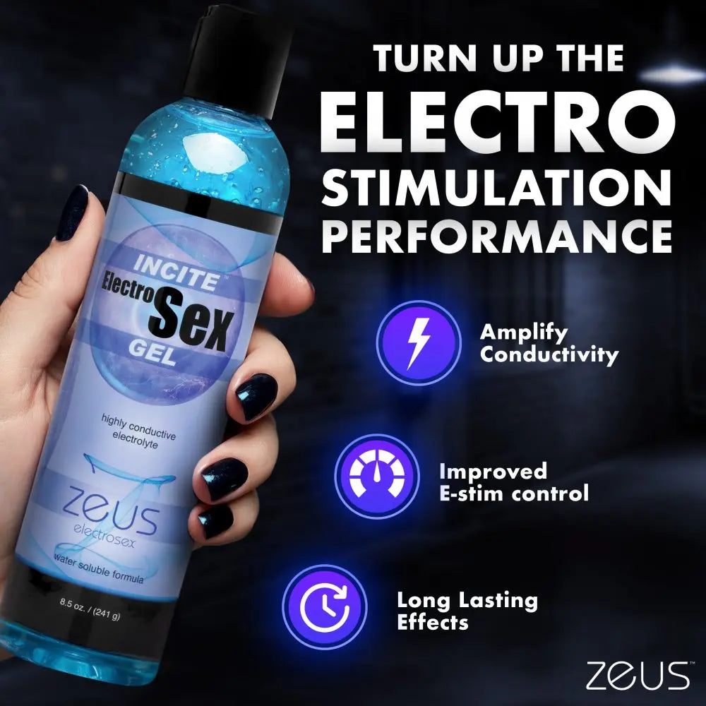 Zeus Incite Electrosex Gel - 8.5 oz  Electrosex Gel