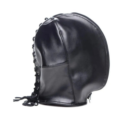 Zip Front Bondage Hood | Complete Sensory Deprivation Hood  Bondage Hood
